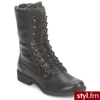 Hush puppies BUTY MADISON 10BOOT Black - Kozaki Buty Moda