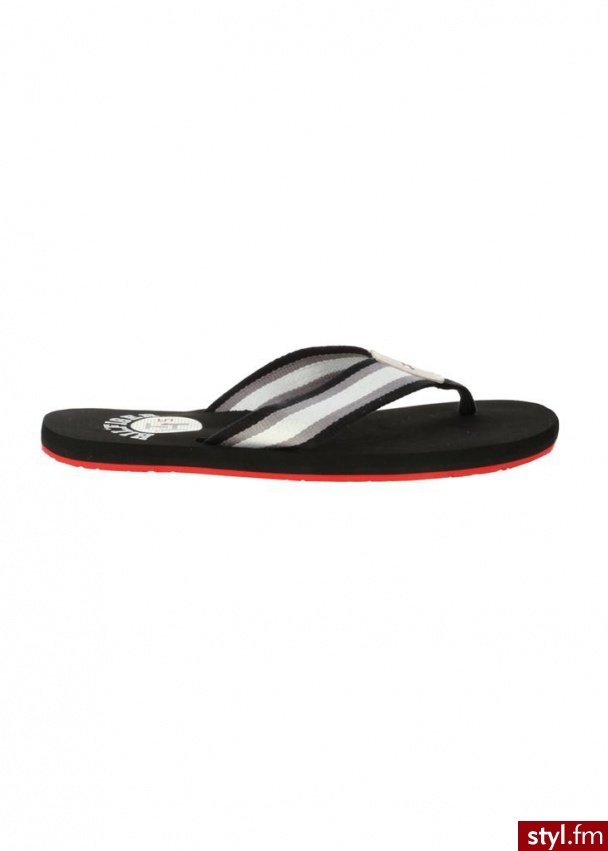 TOMMY HILFIGER Japonki bay 2 czarny Czarny Japonki - Klapki Buty Moda