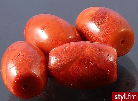 Koral Oliwki 16/12mm - Korale Biżuteria Moda