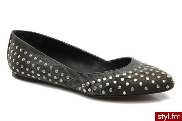 IKKS BALERINKI PENELOPE BY IKKS (Czarny) - Balerinki Buty Moda