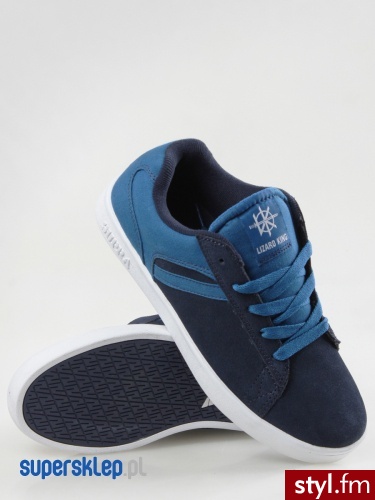 Supra BUTY BULLET (NAVY SUEDE/ROYAL) S21036 44 Granat Skate - Pozostałe Buty Moda