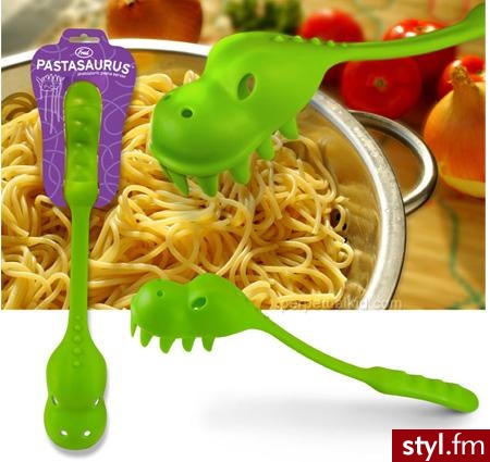 makaronozaurs - łyżka do nakładania makaronu 7.99$ - Gadżety Inne Moda