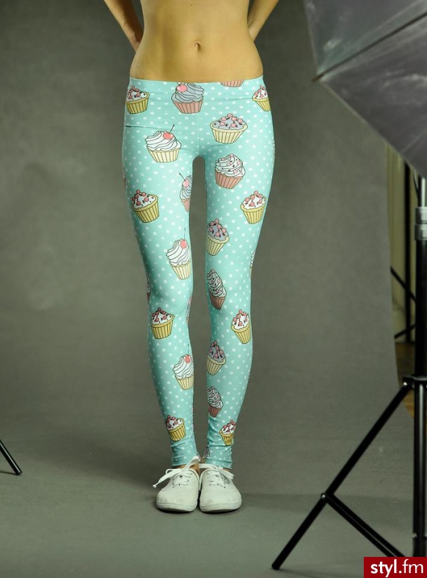 Leginsy Spodnie Moda