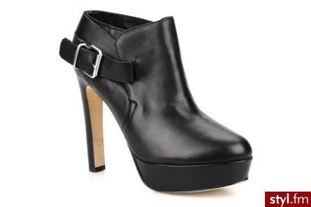 Pour La Victoire PÓŁBUTY I BOTKI AMAEL BY POUR LA VICTOIRE (Czarny) - Botki Buty Moda