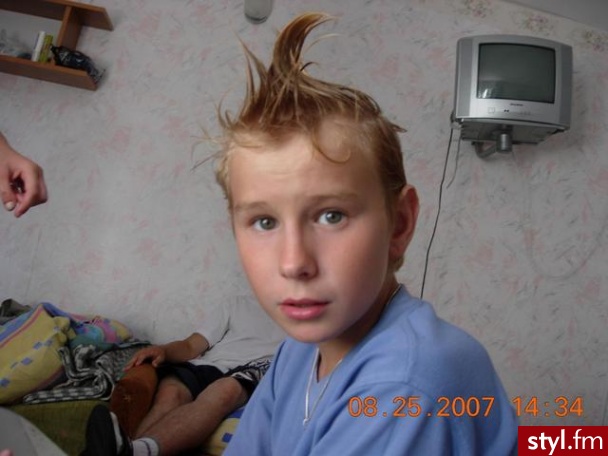 Średnie Męskie Fryzury