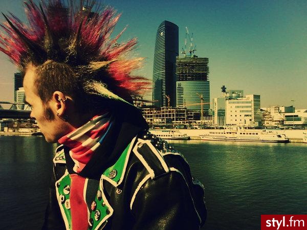 Punk Rock Alternatywne Średnie Fryzury