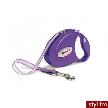 FLEXI PETITE ELEGANCE 3M SMYCZ AUTOMATYCZNA DLA PSÓW MAŁYCH RAS ORCHIDEA - Psy Zwierzaki