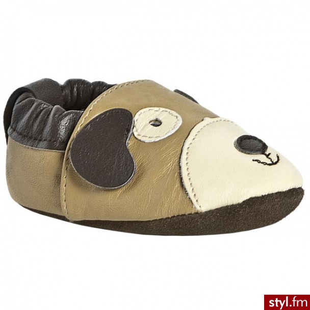 EMU Australia Kapcie Lg Bow Wow B10679 Chestnut - Emu Buty Moda