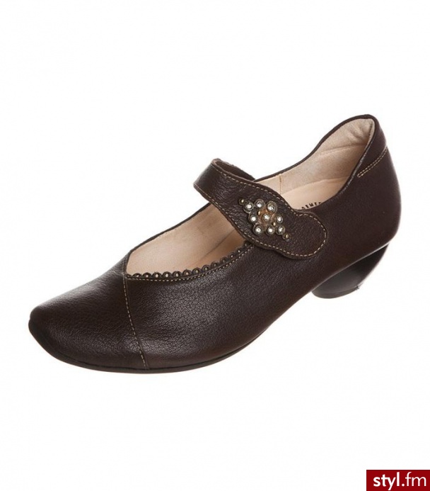 Think! AIDA Czółenka brązowy (87454) - Czółenka Buty Moda