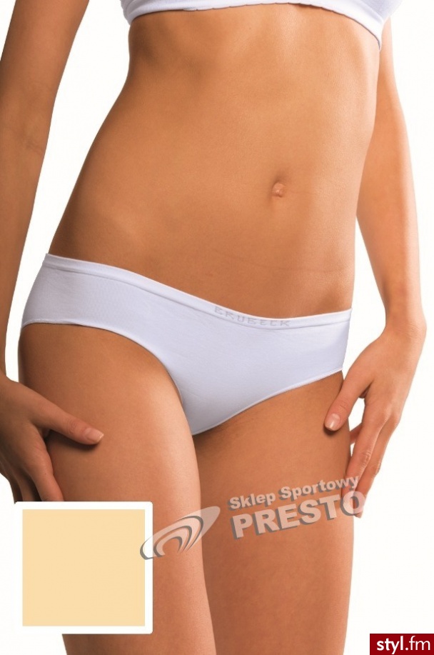 Brubeck figi Hipster HI00043 - beżowy - Majtki Bielizna Moda