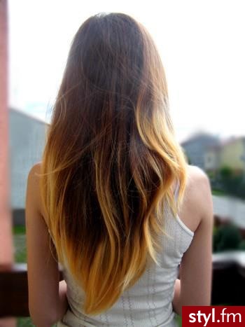 Blond Rozpuszczone Proste Na co dzień Średnie Fryzury