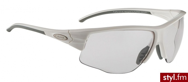 ALPINA PRAFFIX 5.0 VL+ okulary sportowe białe - Okulary Dodatki Moda