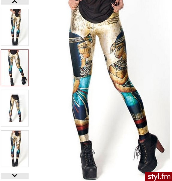 Leginsy Spodnie Moda