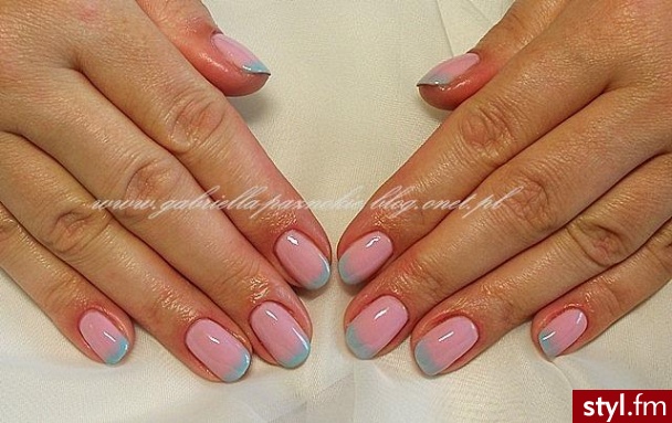 manicure hybrydowy - Migdałki Żelami Naturalne Paznokcie