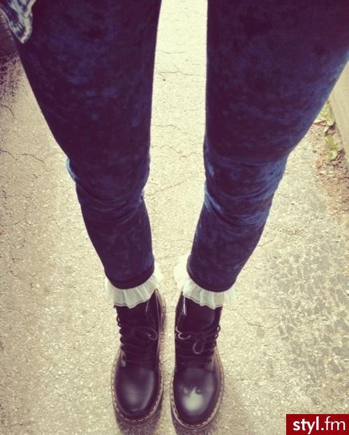 Leginsy Spodnie Moda