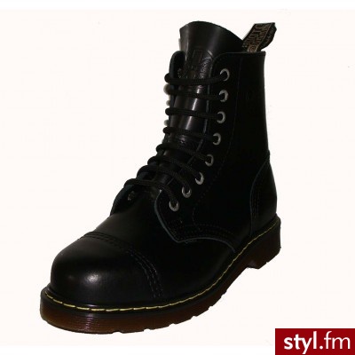 N-Steel buty STEEL KEN BLACK - Glany Buty Moda