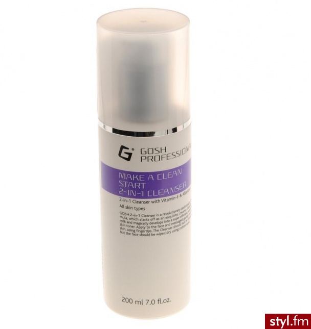 GOSH Make a Clean Start 2 in 1 Cleanser Emulsja oczyszczająca 2w1 200 ml - Emu Buty Moda
