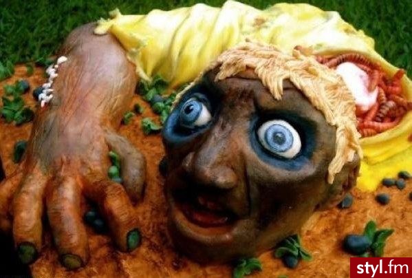 Tort na Halloween. - Misz-masz