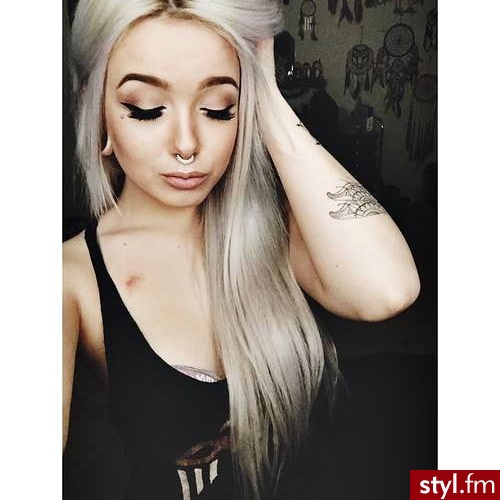 Blond Rozpuszczone Proste Na co dzień Długie Fryzury