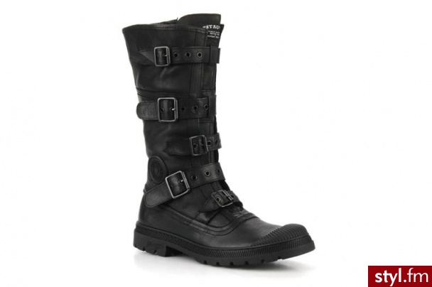 Pataugas PÓŁBUTY I BOTKI ACADEMY/SM W BY PATAUGAS (Czarny) - Botki Buty Moda
