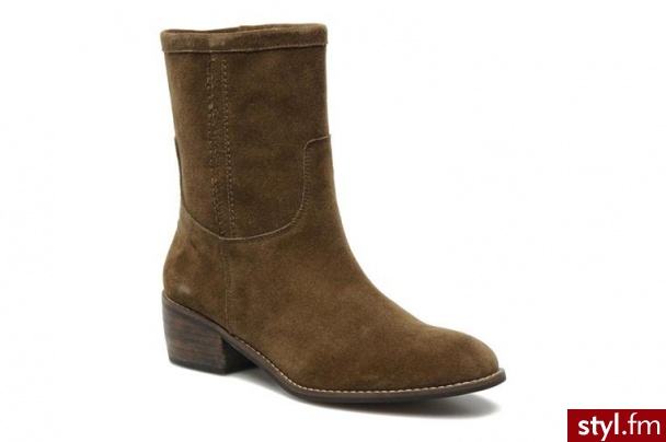 JB MARTIN PÓŁBUTY I BOTKI INGRID BY JB MARTIN (Beżowy) - Botki Buty Moda
