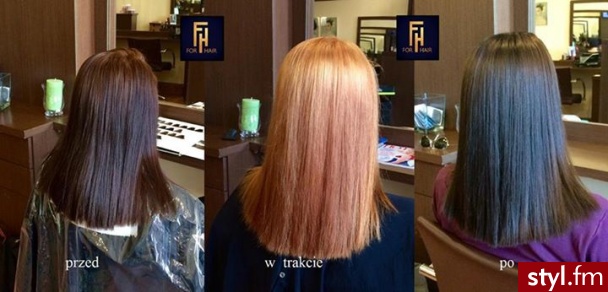 Olaplex w For Hair - Czarne Rozpuszczone Proste Na co dzień Długie Fryzury