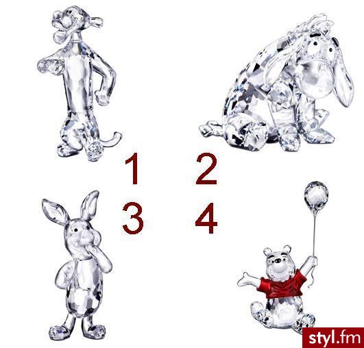 1. 800zl
2. 760zl 
3. 335zl
4. 630zl
Kolekcja Swarovskiego;) - Gadżety Inne Moda