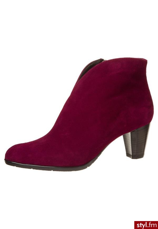 ara Botki czerwony (12-43408) - Botki Buty Moda