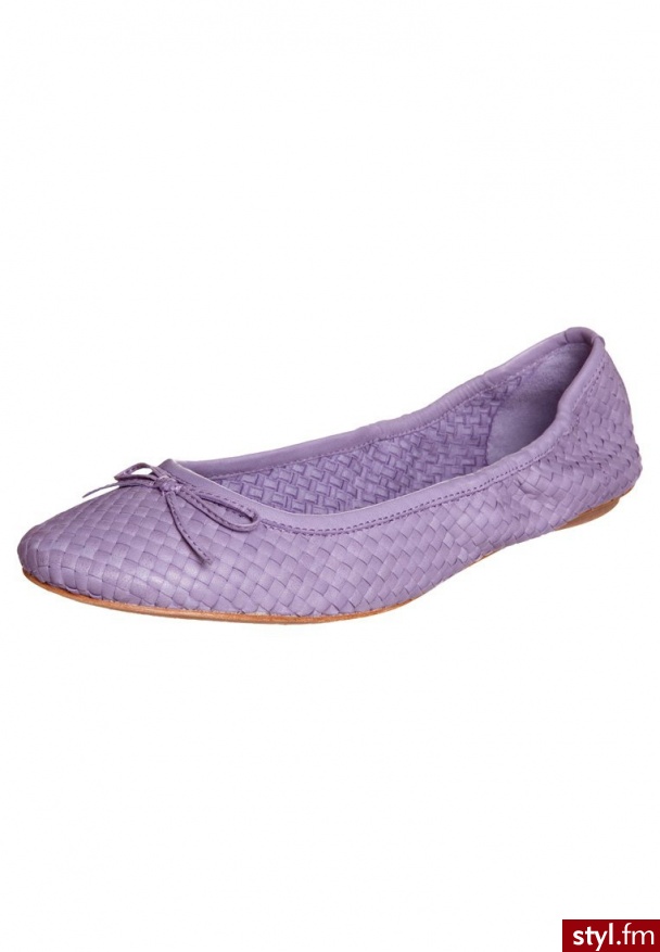 Dragon CAPRI Baleriny lilia - Balerinki Buty Moda