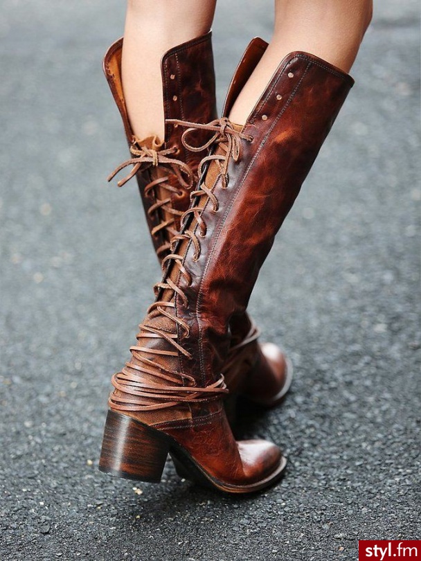 Kozaki Buty Moda