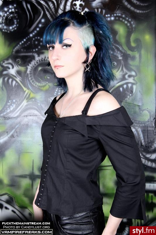 Punk Rock Alternatywne Średnie Fryzury