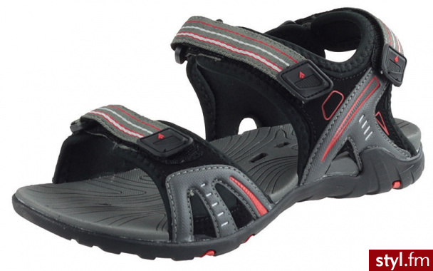 McArthur Sandały S13-M-SP-29 Czarne - Sandały Buty Moda