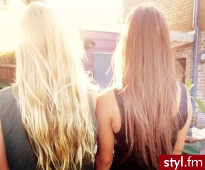 Blond Rozpuszczone Proste Na co dzień Długie Fryzury