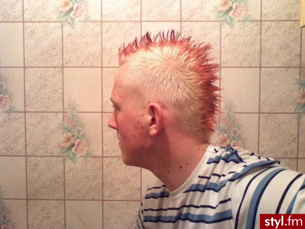 Punk Rock Alternatywne Średnie Fryzury