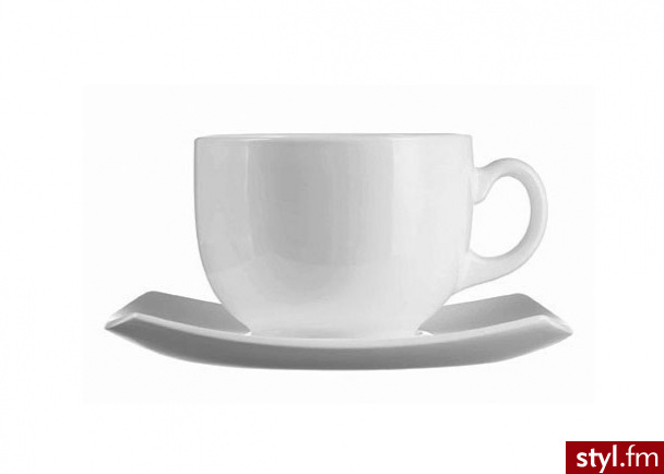 Luminarc komplet kawowy quadrato biały 01078 - Pozostałe Biżuteria Moda