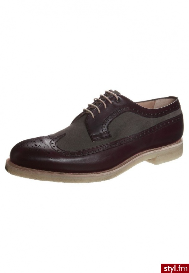 CHEANEY OKSFORDKI CZERWONY (Brearley) - Pozostałe Buty Moda