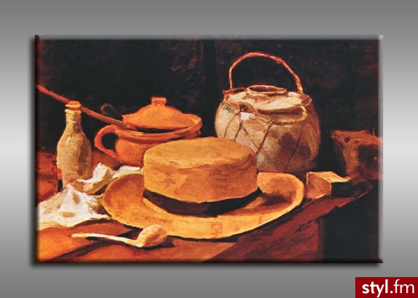 Martwa Natura Ze Slomkowym Kapeluszem VANGOGH30 - Nakrycia głowy Dodatki Moda