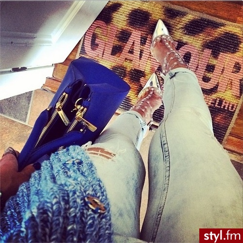 Jeansy Spodnie Moda