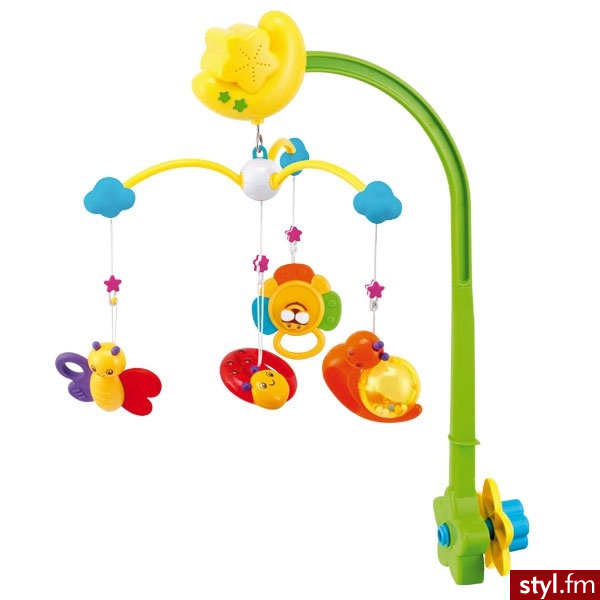 Canpol Babies Karuzela elektryczna Wiosenna łąka (6 melodii) 9/932 - Dziecko