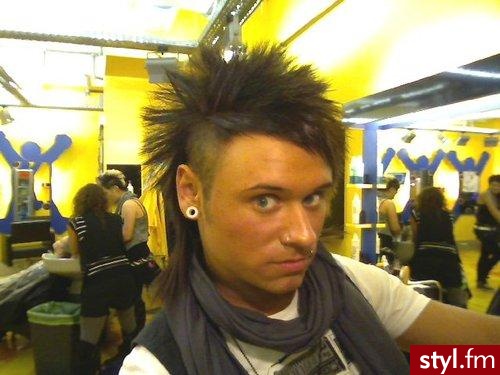 Punk Rock Alternatywne Średnie Fryzury