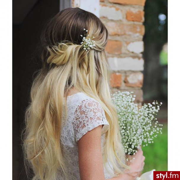 Blond Warkocze Proste Na co dzień Długie Fryzury