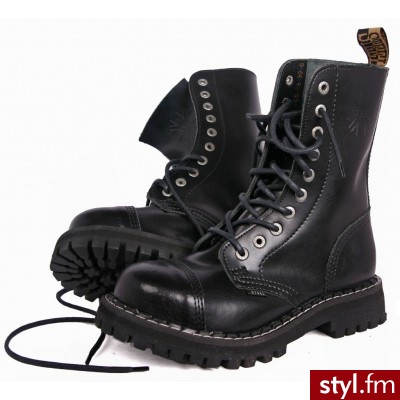 N-Steel buty STEEL BLACK - Glany Buty Moda