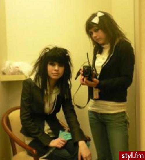 EMO Alternatywne Średnie Fryzury