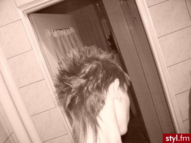 Punk Rock Alternatywne Średnie Fryzury