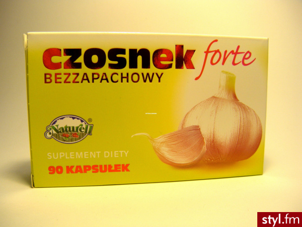 NATURELL CzOSNEK FORTE (BEzzAPACHOWY) X 90 KAPS - Bransoletki Biżuteria Moda