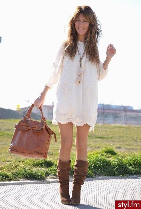 Vestido zara niÑos / lolamansil - Dzienne Sukienki Moda