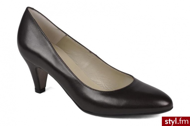 Perlato CZÓŁENKA LAUREN BY PERLATO (Brązowy) - Czółenka Buty Moda