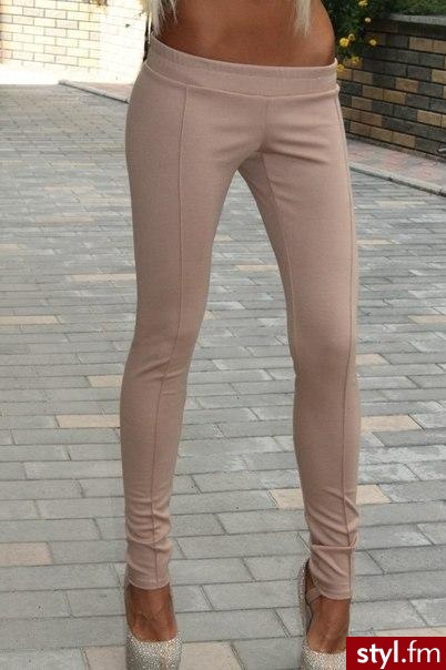 Leginsy Spodnie Moda