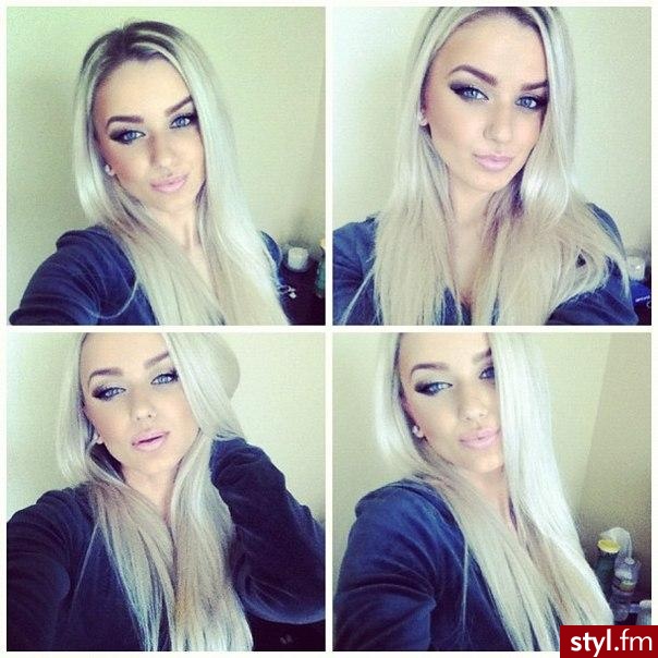 Blond Rozpuszczone Proste Na co dzień Długie Fryzury