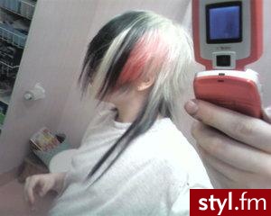 EMO Alternatywne Średnie Fryzury